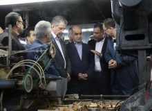 بازدید استاندار گیلان از کارخانه صنایع ابریشم
