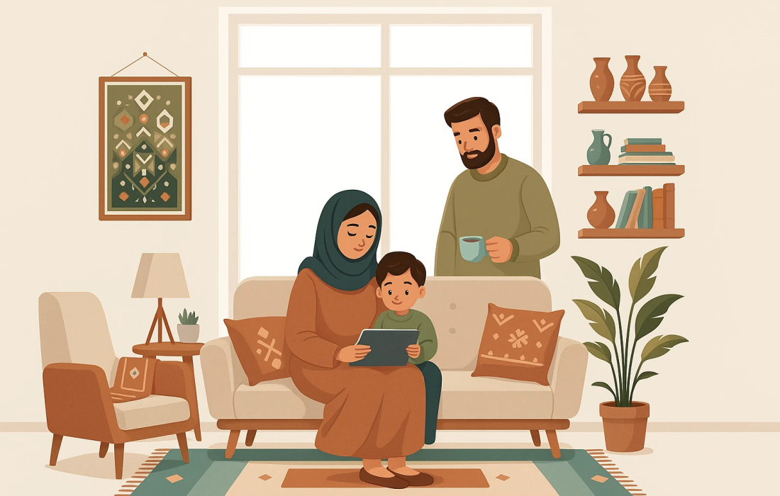 زن؛ تکیهگاه آرامش و آینده