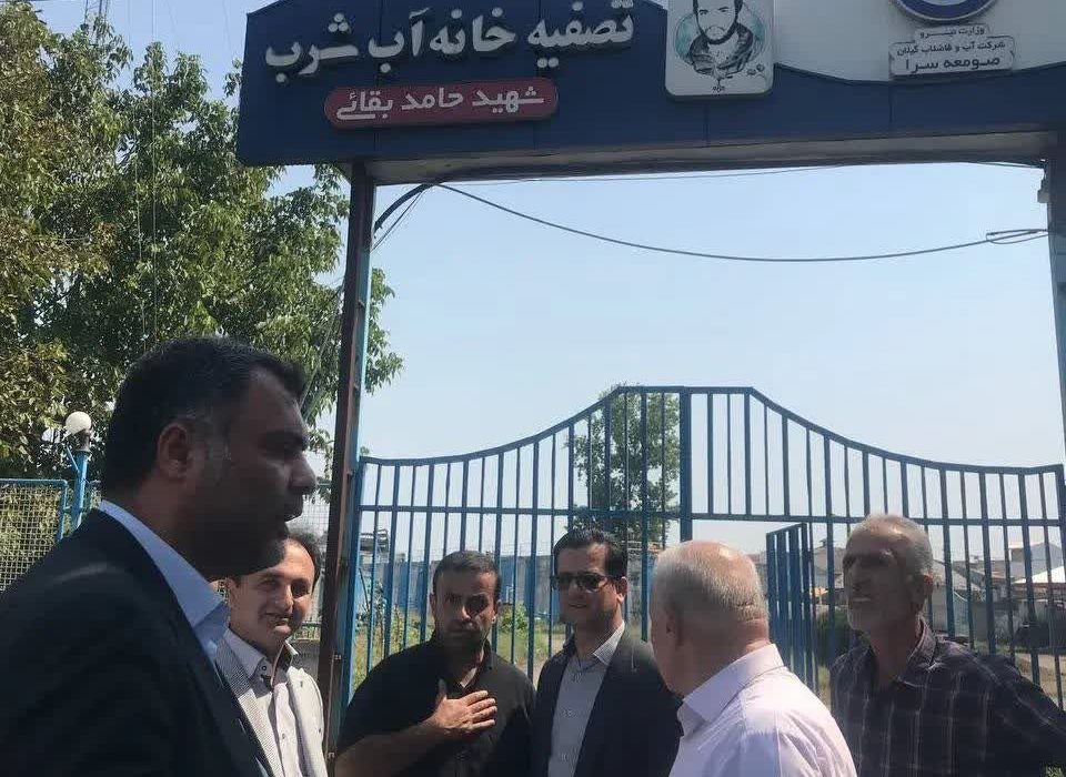 دکتر رحمت زاده؛ نماینده مردم در مجلس، به دنبال حل بحران آب شرب شهرستان صومعهسرا