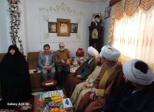 دیدار نماینده ولی فقیه در استان گیلان با خانواده شهیدان والامقام سرشاد