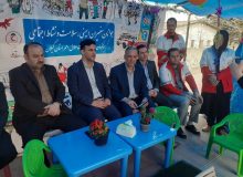 افتتاح پست نوروزی جمعیت هلال احمر شهرستان ماسال