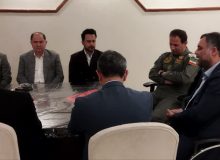 فرماندار صومعه سرا و فرمانده ارتش در نشست مشترک برای توسعه شهرستان