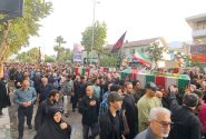 قافله سرافرازان؛ آستانه اشرفیه، روزی که مردم با اشک شهدا را تا عرش بدرقه کردند
