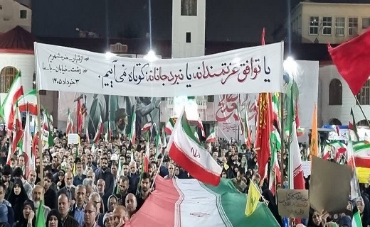 خروش غیرت در قلب رشت
