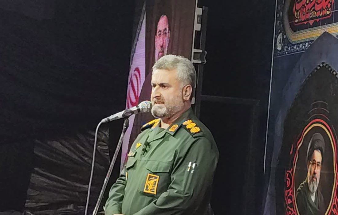 ۱۲۲ شب حضور مردمی در میدان شهدای ذهاب؛ فرمانده سپاه رشت: ایستادگی مردم دشمن را متوقف کرد