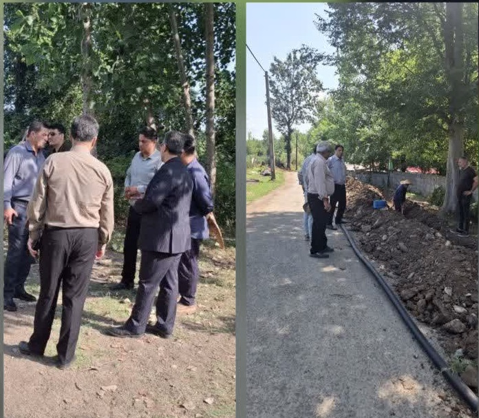 اصلاح و نوسازی شبکه آب شرب روستای شیخ‌نشین با اعتبارات استانی آغاز شد